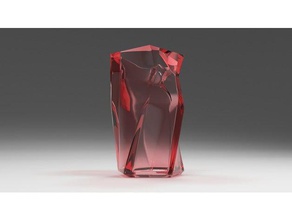 abstrakte vase Dekor 3d print model - Mito3D