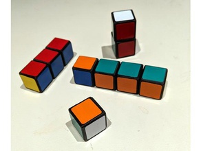 1x1xx magic cube Rätsel rubiks 3d print model - Mito3D