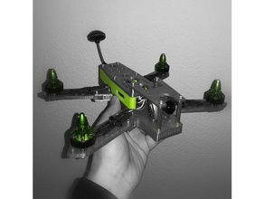 qav 250 - mtx lapin r c véhicules cc3d drl drone les drones emax fpv racer frsky taranis kakute omnibusf4 qav250 3d print model - Mito3D