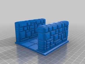 3d çizgi koridor 3d print model - Mito3D
