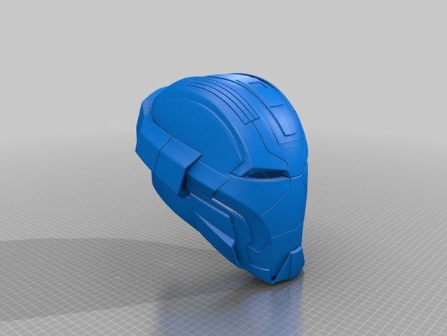 iron man heart breaker mk17 helmet & armour revision 2 3d printing 3D print model - Mito3D