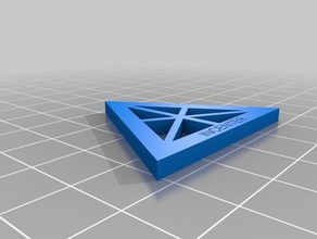 triangoli punti di concorrenza per la matematica altitudine angolo bisettrice baricentro circocentro incenter mediana ortocentro perpendicolare triangolo 3d print model - Mito3D