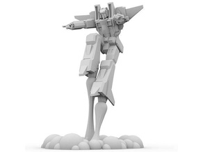 starscream blast-off g1 sculptures gen1 transformers 3d print model - Mito3D