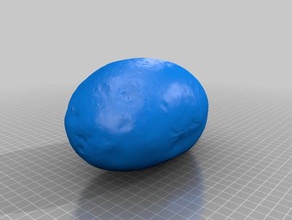 potato awesome cool fun funny great veggie weird 3d print model - Mito3D