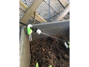 micro drip system gardena holder v2 outdoor & garden watering 3d print model - Mito3D