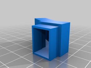 este duto do ventilador Impressora 3d de peças anet a8 criado freecad fã 3d print model - Mito3D