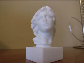 vaporwave floral shoppe busto de hélios esculturas 3d print model - Mito3D