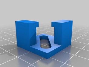 my customized flashforge x glass bed corner 3d printer parts 3d print model - Mito3D