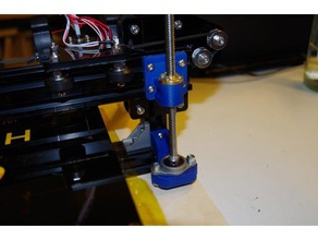 he3d ei3 dual z-Antrieb z-Mutter Halter 3d Drucker Zubehör 3d-Drucker 3d-drucken tarantula 3d print model - Mito3D