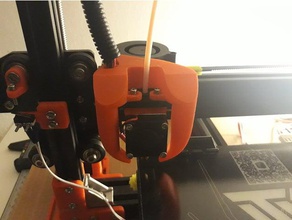 gorilla fan duct 7mm remix 3d printer parts 3d print model - Mito3D