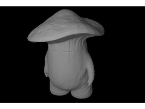 mushroom child - dark souls games dnd dungeons dragons mini miniature mushroomchild tabletop 3d print model - Mito3D