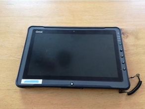 simple getac tablet stand 3d print model - Mito3D