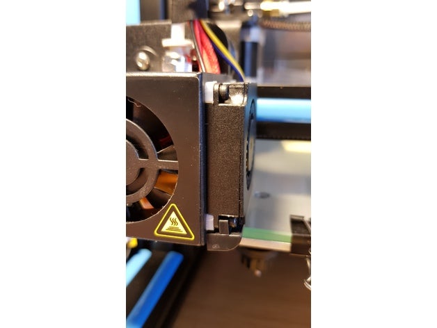 cr-10s fan de la lavadora Impresora 3d las piezas cr-10 creality pla 3D print model - Mito3D