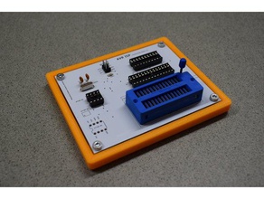 avr isp placa de programação v10 eletrônica arduino programador caso usb asp 3d print model - Mito3D