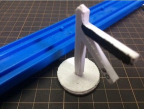 gradient post plarail construction toys 3d print model - Mito3D