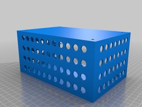 drawer system ii remix customizable under tabletop shelf & drawers organization openscad organizer 3d print model - Mito3D