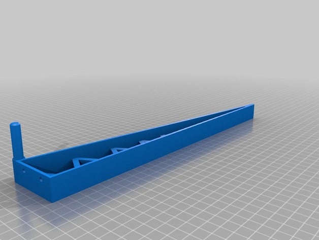 equerre pour abris sur pivot Teile inclinable panneau Dreh-und Angelpunkt Unterstützung 3D print model - Mito3D