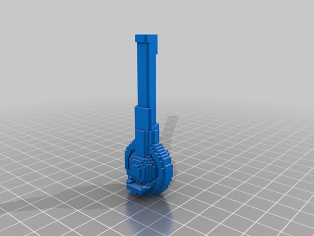 3d çizgi sol bacak 3D print model - Mito3D