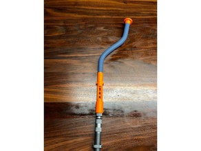 bullet feeder drop tube adapters flex conduit sport & outdoors 3d print model - Mito3D