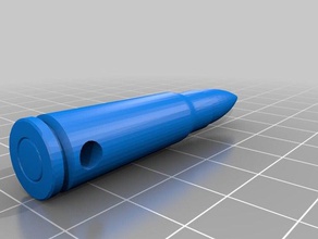 tüfek kurşunu paracord boncuk aksesuarlar 3d print model - Mito3D
