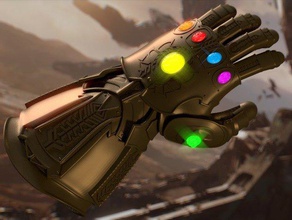 life-size infinity gauntlet - avengers war props blender marvel thanos 3d print model - Mito3D