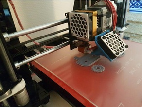 fan duct geeetech prusa i3 pro b conduit ventilateur 3d printer accessories 40x40 support 3d print model - Mito3D