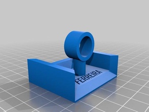 bibo 3d touch 2 z-probe holder printer parts bibo2 z probe mount 3d print model - Mito3D