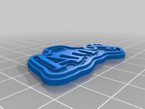 amos tag signs & logos customized 3d print model - Mito3D