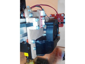 50mm radial fan re-d-bot 3d printer parts 3d print model - Mito3D