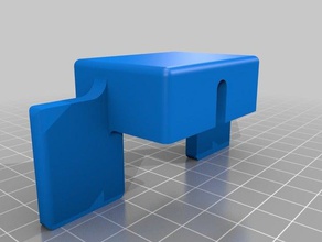 harmony ir mini blaster mounting box gadgets logitech 3d print model - Mito3D