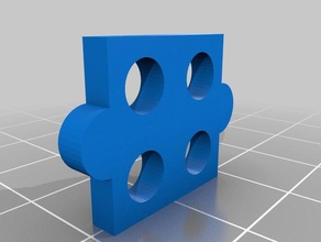 lego block hole checker diy 3d print model - Mito3D