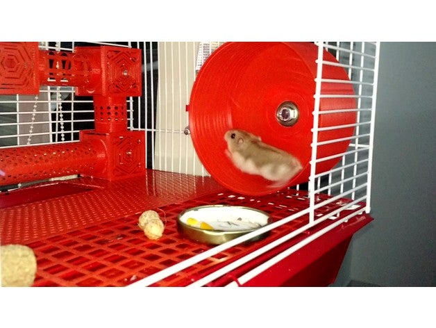 mouse casa animais de estimação a hamster animal rato 3D print model - Mito3D
