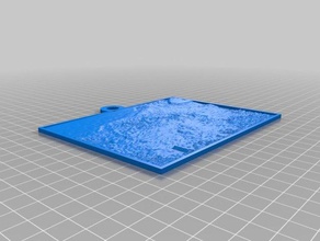 speck 2d art customized 3d print model - Mito3D