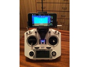 taranis qx7 iphone titulaire r c véhicules isupport 3d print model - Mito3D