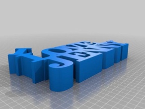 Liebe jenny Skulpturen kundengebundene 3d print model - Mito3D