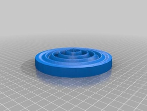 wave single math art 3d print model - Mito3D