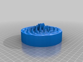 wave interfero double math art 3d print model - Mito3D