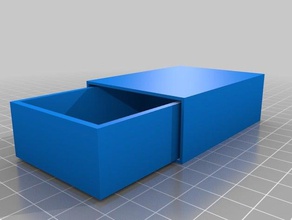 scatola di fiammiferi i contenitori 3d print model - Mito3D