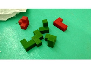 cubo soma i puzzle 3d print model - Mito3D