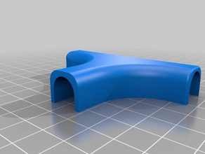 10mm corner infusion input tools resin vacuum 3d print model - Mito3D