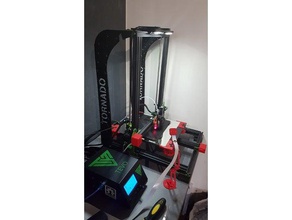 tevo tornado frames braces laser cut 3d printer parts upgrade 3d print model - Mito3D