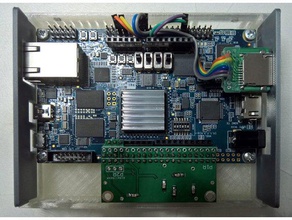 mister - caso v10 placa de alimentação ranhura para cartões micro sd gadgets de10 nano fpga cartão titular névoa 3d print model - Mito3D