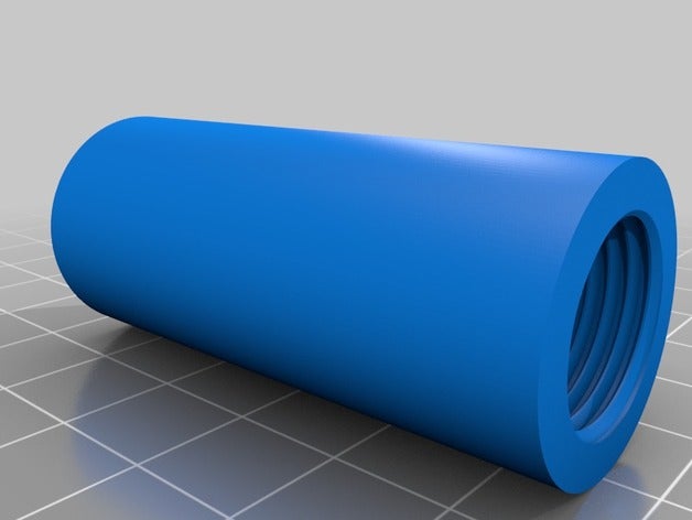 shisha hookah base adapter hobby hose 3D print model - Mito3D