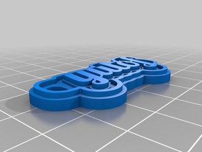 yulof i portachiavi su misura 3d print model - Mito3D