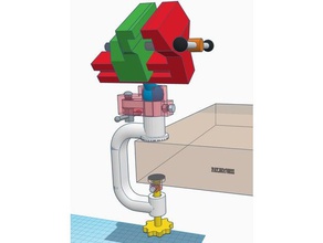 vise - Spaß nicht getestet Fehler enthalten Werkzeug-Halterungen & Boxen Halter pcb 3d print model - Mito3D
