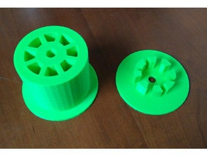 spool holder sunlu filament 3d printing anet a8 3d print model - Mito3D