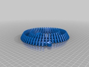 il mio personalizzati a spirale in movimento di pesce giochi e giocattoli su misura 3d print model - Mito3D