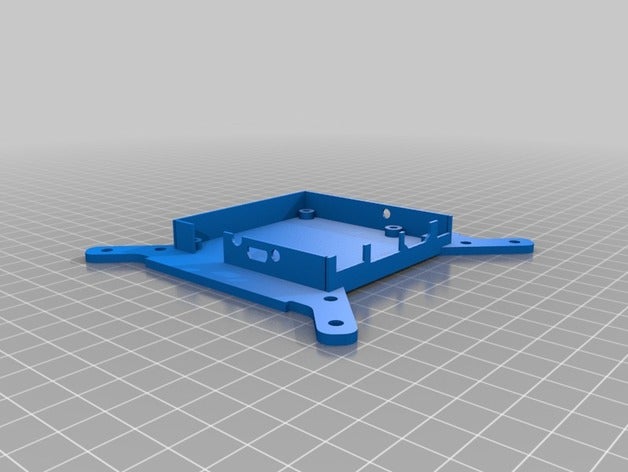 banana pi m2 montaje vesa la electrónica 100 75 3D print model - Mito3D