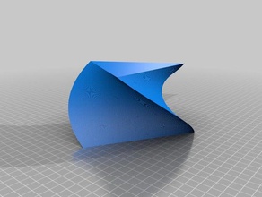 il mio personalizzato stelle ellispe poligono vaso penna di fiori creatore arredamento su misura 3d print model - Mito3D