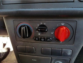 saab 93 ventilation bouton les pièces de rechange airco la clim voiture 9-3 système 3d print model - Mito3D